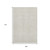 9' X 12' Beige And Ivory Geometric Washable Area Rug With UV Protection 9' X 12' Beige And Ivory Geometric Washable Area Rug With UV Protection