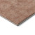 10' X 14' Copper And Ivory Geometric Washable Area Rug With UV Protection