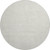 8' Beige And Ivory Geometric Washable Round Rug With UV Protection