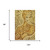 8' X 10' Terra Cotta And Beige Paisley Washable Area Rug With UV Protection
