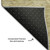 9' X 12' Wheat And Beige Damask Washable Area Rug With UV Protection