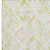 3' X 5' Pink Lime Green And Ivory Geometric Washable Area Rug With UV Protection 3' X 5' Pink Lime Green And Ivory Geometric Washable Area Rug With UV Protection