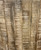 32" Brown Solid Wood Round Distressed Drum Coffee Table 32" Brown Solid Wood Round Distressed Drum Coffee Table