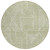 8' Artichoke Green And Ivory Round Abstract Washable Indoor Outdoor Area Rug 8' Artichoke Green And Ivory Round Abstract Washable Indoor Outdoor Area Rug
