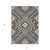3' X 5' Gray Charcoal And Pink Tribal Washable Indoor Outdoor Area Rug 3' X 5' Gray Charcoal And Pink Tribal Washable Indoor Outdoor Area Rug