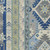 3' X 5' Navy Blue Green And Gray Aztec Washable Indoor Outdoor Area Rug