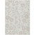 8' X 10' Ivory And Gray Floral Washable Indoor Outdoor Area Rug 8' X 10' Ivory And Gray Floral Washable Indoor Outdoor Area Rug