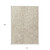10' X 14' Beige And Tan Abstract Washable Indoor Outdoor Area Rug 10' X 14' Beige And Tan Abstract Washable Indoor Outdoor Area Rug