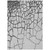 3' X 5' Gray And Charcoal Abstract Washable Indoor Outdoor Area Rug