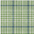 10' X 14' Green And Ivory Plaid Washable Indoor Outdoor Area Rug 10' X 14' Green And Ivory Plaid Washable Indoor Outdoor Area Rug