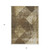3' X 5' Brown And Beige Geometric Washable Indoor Outdoor Area Rug 3' X 5' Brown And Beige Geometric Washable Indoor Outdoor Area Rug