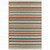10' X 13' Blue And Gray Striped Indoor Outdoor Area Rug 10' X 13' Blue And Gray Striped Indoor Outdoor Area Rug