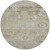 8' Beige Gray And Green Round Floral Washable Indoor Outdoor Area Rug 8' Beige Gray And Green Round Floral Washable Indoor Outdoor Area Rug