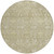 8' Taupe And Beige Round Floral Washable Indoor Outdoor Area Rug