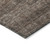 10' X 14' Coffee And Ivory Geometric Washable Indoor Outdoor Area Rug