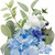 Set of Two 5" Blue Artificial