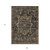 9' X 12' Brown Medallion Washable Indoor Outdoor Area Rug 9' X 12' Brown Medallion Washable Indoor Outdoor Area Rug
