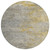 8' Gray Round Abstract Washable Indoor Outdoor Area Rug 8' Gray Round Abstract Washable Indoor Outdoor Area Rug