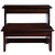 15" Dark Brown Solid Wood Step Stool 15" Dark Brown Solid Wood Step Stool