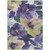 5' X 8' Purple And Lavender Floral Washable Indoor Outdoor Area Rug 5' X 8' Purple And Lavender Floral Washable Indoor Outdoor Area Rug