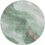 8' Green And Taupe Round Abstract Washable Indoor Outdoor Area Rug