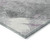9' X 12' Lavender And Gray Striped Washable Indoor Outdoor Area Rug 9' X 12' Lavender And Gray Striped Washable Indoor Outdoor Area Rug
