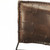 16" Brown Faux Leather Patchwork Side Chair 16" Brown Faux Leather Patchwork Side Chair