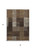 3' X 5' Chocolate Ivory And Gold Striped Washable Indoor Outdoor Area Rug 3' X 5' Chocolate Ivory And Gold Striped Washable Indoor Outdoor Area Rug