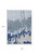 5' X 8' Sky Blue And Denim Blue Abstract Washable Indoor Outdoor Area Rug