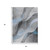 5' X 8' Sky Blue Gray And Silver Abstract Washable Indoor Outdoor Area Rug 5' X 8' Sky Blue Gray And Silver Abstract Washable Indoor Outdoor Area Rug