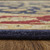8' X 10' Blue Red And Gold Oriental Hand Tufted Area Rug 8' X 10' Blue Red And Gold Oriental Hand Tufted Area Rug