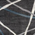 7' X 9' Distressed Black And Gray Abstract Area Rug