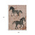 9' X 12' Rust And Charcoal Horse Washable Indoor Outdoor Area Rug 9' X 12' Rust And Charcoal Horse Washable Indoor Outdoor Area Rug