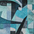 10' X 14' Teal Blue Black Aqua And Turquoise Abstract Washable Indoor Outdoor Area Rug 10' X 14' Teal Blue Black Aqua And Turquoise Abstract Washable Indoor Outdoor Area Rug