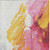 5' X 8' Blush Gold And Orange Abstract Washable Indoor Outdoor Area Rug