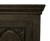 73" Black Distressed Solid Wood Carved Floral Sideboard with Four Doors 73" Black Distressed Solid Wood Carved Floral Sideboard with Four Doors