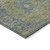 10' X 14' Blue And Green Medallion Washable Indoor Outdoor Area Rug 10' X 14' Blue And Green Medallion Washable Indoor Outdoor Area Rug