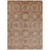 3' X 5' Copper And Rust Medallion Washable Indoor Outdoor Area Rug