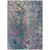 8' X 10' Teal Blue And Plum Abstract Washable Indoor Outdoor Area Rug 8' X 10' Teal Blue And Plum Abstract Washable Indoor Outdoor Area Rug