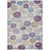 5' X 8' Plum Beige And Denim Blue Geometric Washable Indoor Outdoor Area Rug 5' X 8' Plum Beige And Denim Blue Geometric Washable Indoor Outdoor Area Rug