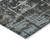 8' Charcoal And Gray Round Geometric Washable Indoor Outdoor Area Rug 8' Charcoal And Gray Round Geometric Washable Indoor Outdoor Area Rug