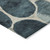 8' X 10' Teal Blue Beige And Ivory Geometric Washable Indoor Outdoor Area Rug 8' X 10' Teal Blue Beige And Ivory Geometric Washable Indoor Outdoor Area Rug