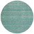 8' Teal Blue And Beige Round Striped Washable Indoor Outdoor Area Rug 8' Teal Blue And Beige Round Striped Washable Indoor Outdoor Area Rug