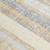 5' X 8' Gold And Silver Striped Washable Indoor Outdoor Area Rug