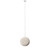 Whitewash Beaded Ball Hanging Pendent Light