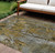 10' X 14' Pewter And Gold Botanical Leaves Washable Indoor Outdoor Area Rug 10' X 14' Pewter And Gold Botanical Leaves Washable Indoor Outdoor Area Rug
