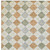 5' X 8' Coral Ivory And Silver Geometric Washable Indoor Outdoor Area Rug 5' X 8' Coral Ivory And Silver Geometric Washable Indoor Outdoor Area Rug