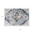 2' X 4' Blue and Ivory Medallion Area Rug