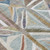 5' X 8' Taupe Ivory And Gold Geometric Washable Indoor Outdoor Area Rug