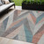 5' X 8' Copper Ivory And Taupe Geometric Washable Indoor Outdoor Area Rug 5' X 8' Copper Ivory And Taupe Geometric Washable Indoor Outdoor Area Rug